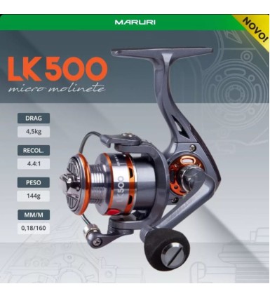 Molinete Triton Ultra Light Maruri LK500