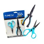 Kit de Pesca Deyu - Alicate + Tesoura - DYZ-003 Kit de Pesca Deyu - Alicate + Tesoura - DYZ-003
