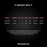 Kawana K 6000 Bait 